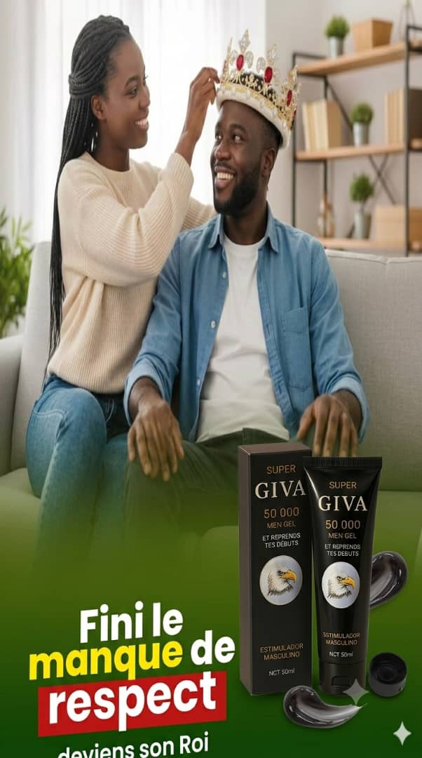 SUPER GIVA 50 000 Men Gel – Gel de Vitalité & Intimité Masculine (50ml)