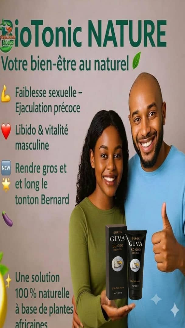SUPER GIVA 50 000 Men Gel – Gel de Vitalité & Intimité Masculine (50ml)